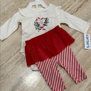 NEW 🆕 Carter's Christmas Baby Outfit 3 months